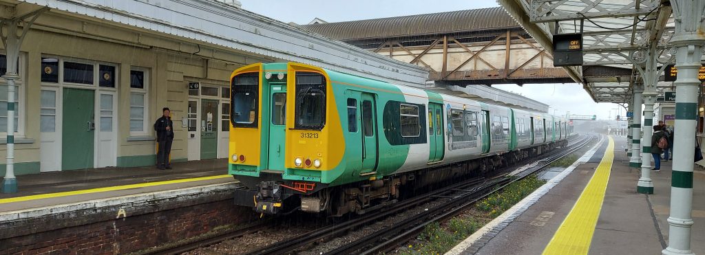 changing trains at hove