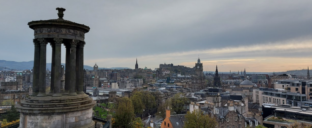 green space - edinburgh calton hill